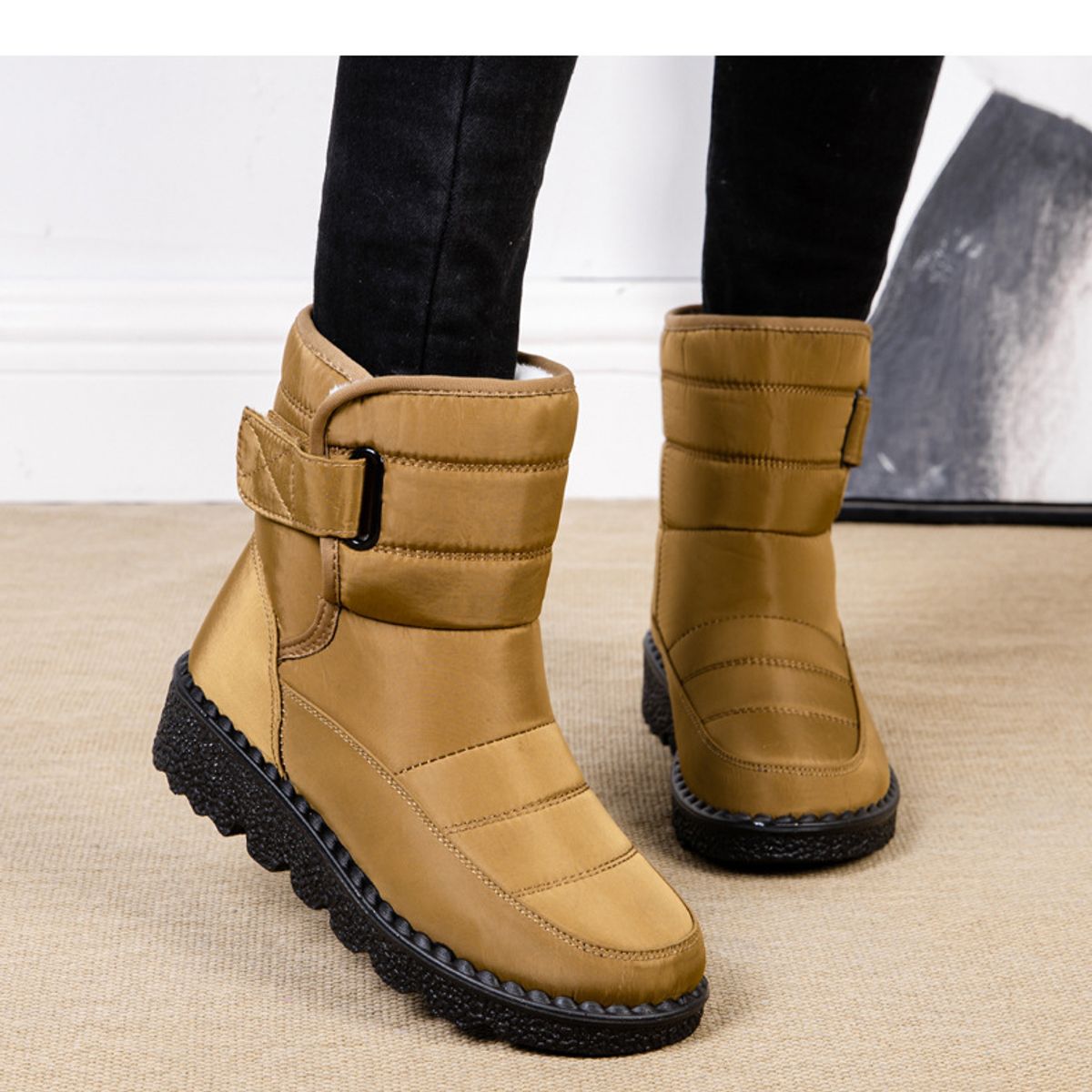 TIOZONEY - Bota Para Mujer.