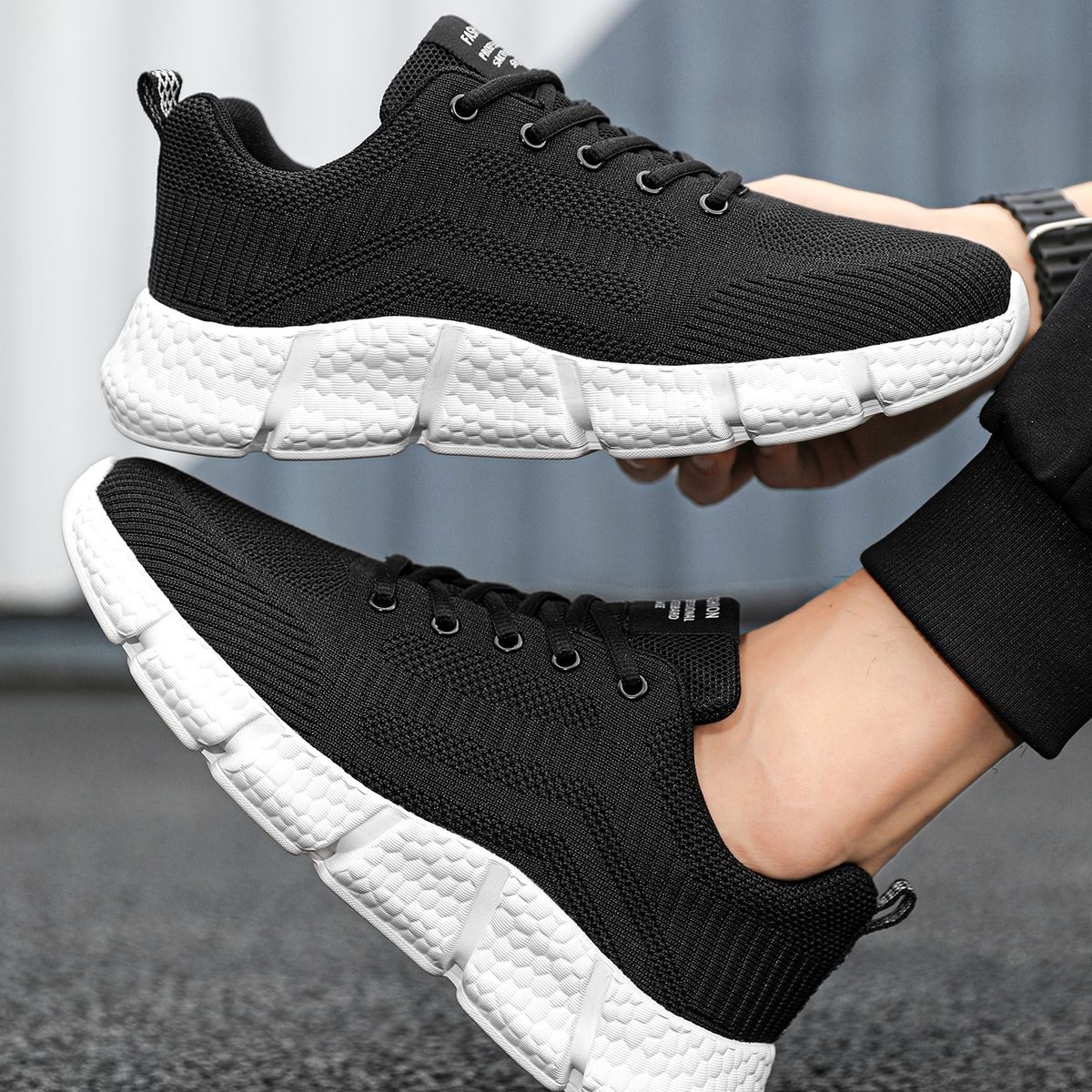 TIOZONEY - Zapatilla Outdoor Hombre