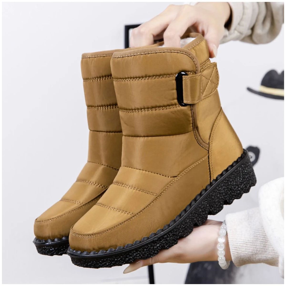 TIOZONEY - Bota Para Mujer.