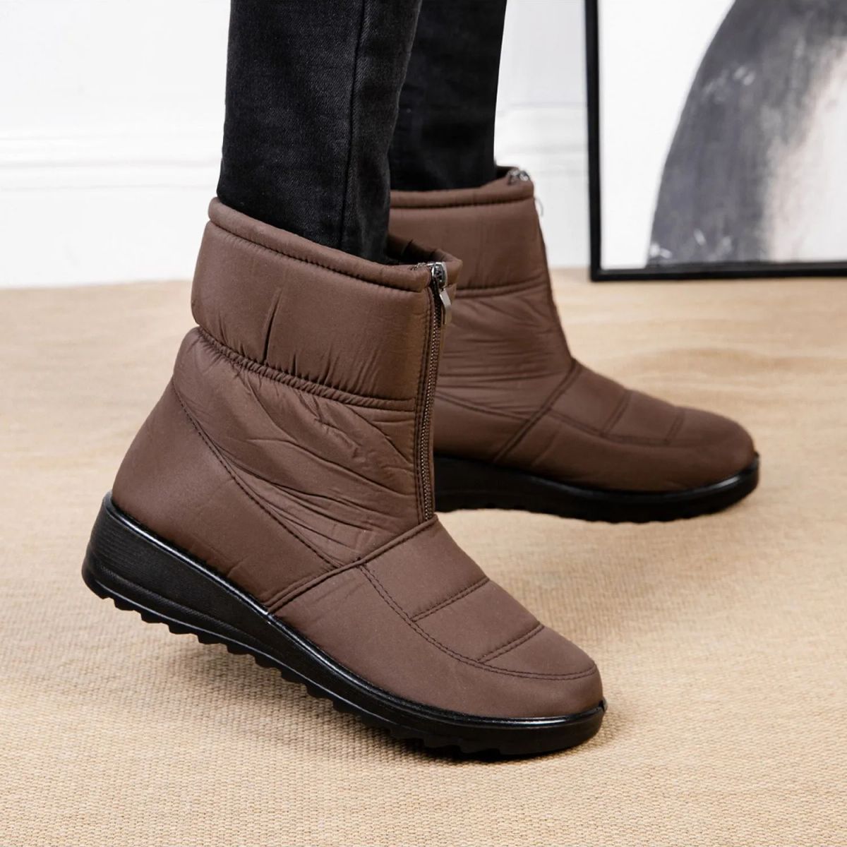 TIOZONEY - Bota Para Mujer.