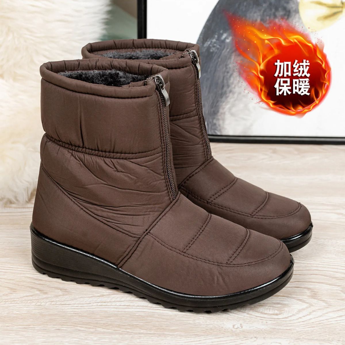 TIOZONEY - Bota Para Mujer.