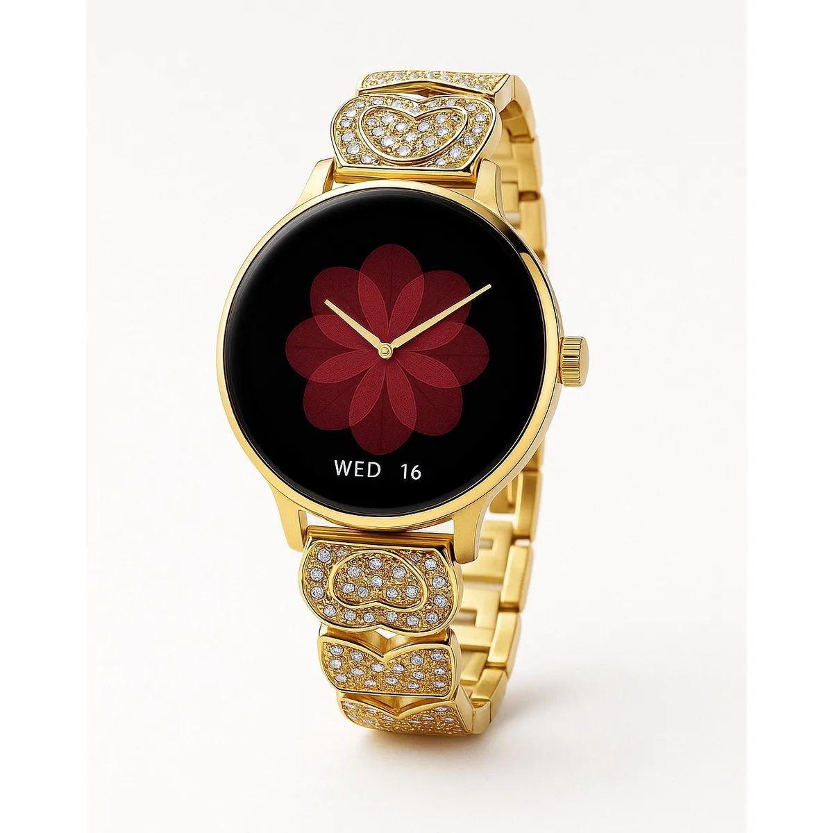 GENERICO - Smartwatch Femenino 2 en 1 Pantalla HD AMOLED Diseño de Alta Gama Notificaciones Salud Deporte