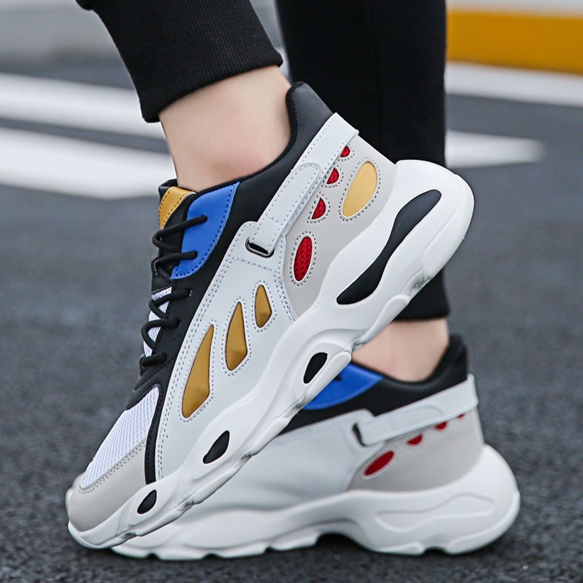 TIOZONEY - Zapatilla Outdoor Hombre