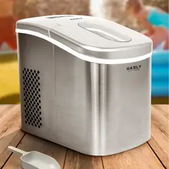 CECOTEC - Maquina Para Hacer Hielo GELO Silver EU Automática Portátil