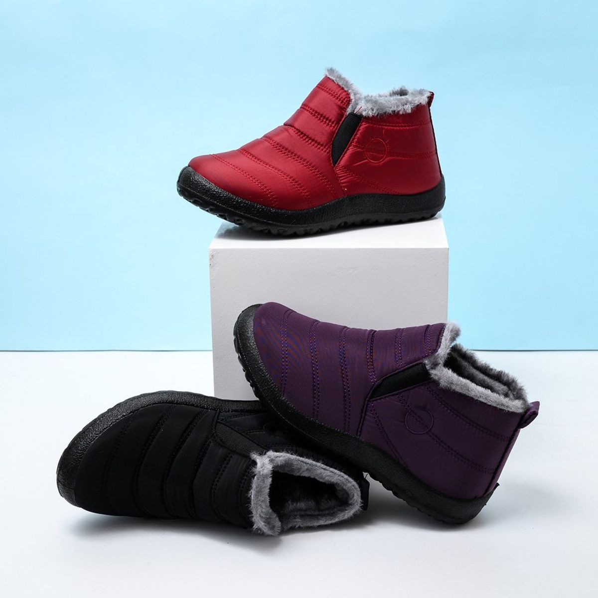 TIOZONEY - Bota Para Mujer