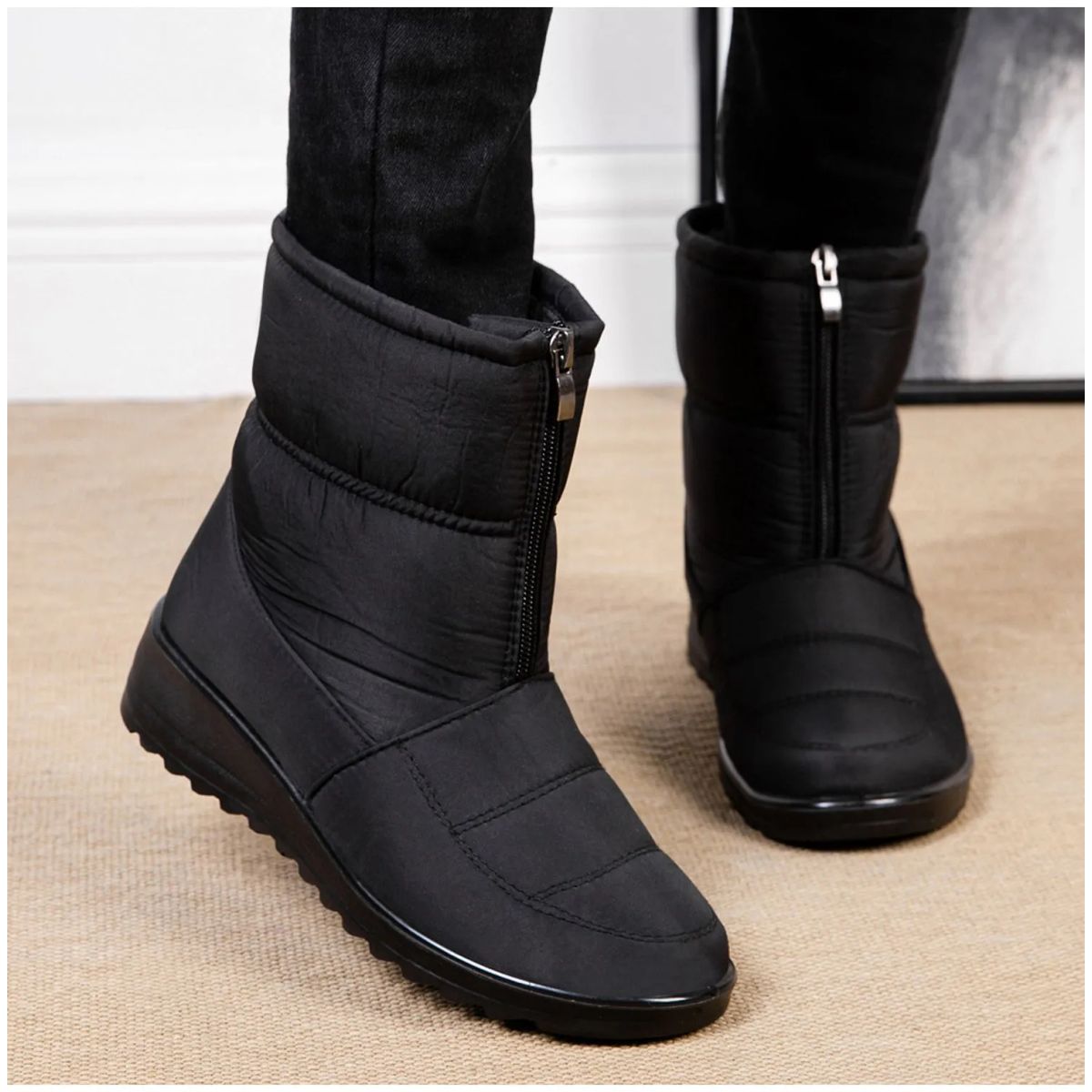 TIOZONEY - Bota Para Mujer