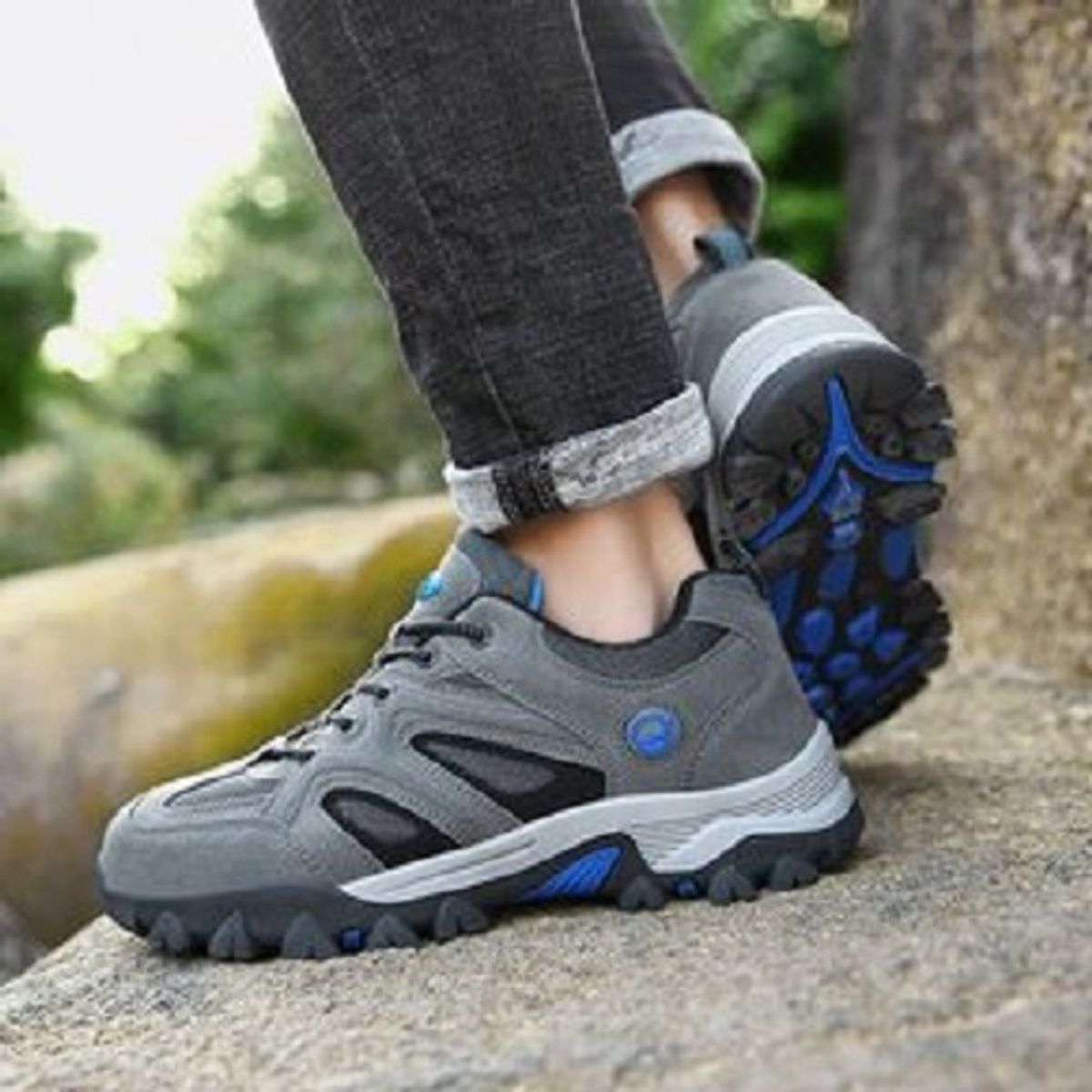 TIOZONEY - Zapatilla Outdoor Hombre