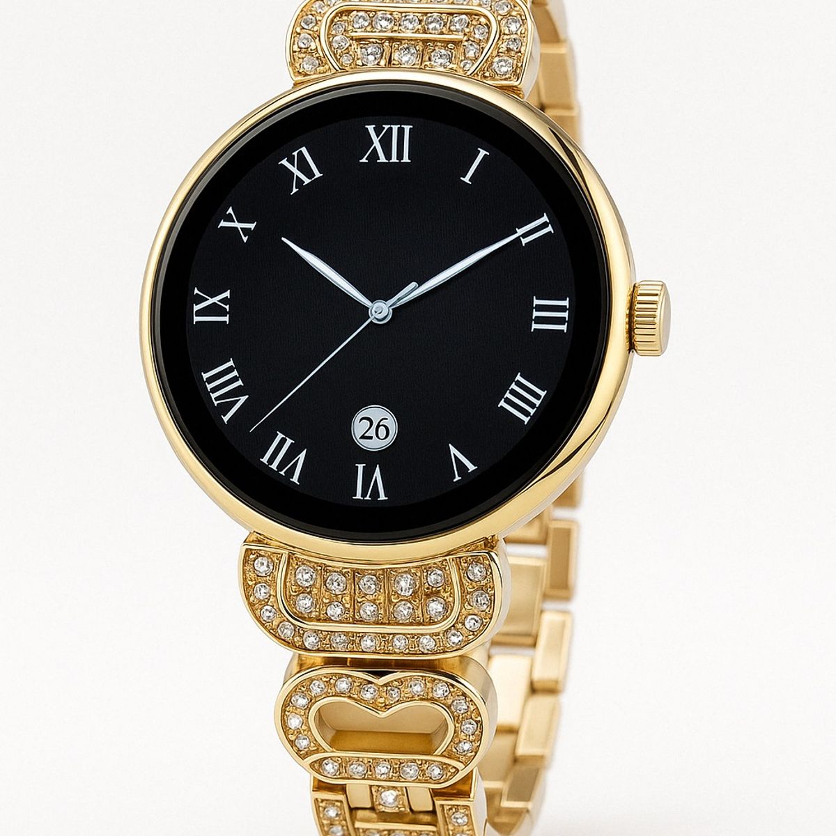 GENERICO - Smartwatch Femenino 2 en 1 Pantalla HD AMOLED Diseño de Alta Gama Notificaciones Salud Deporte