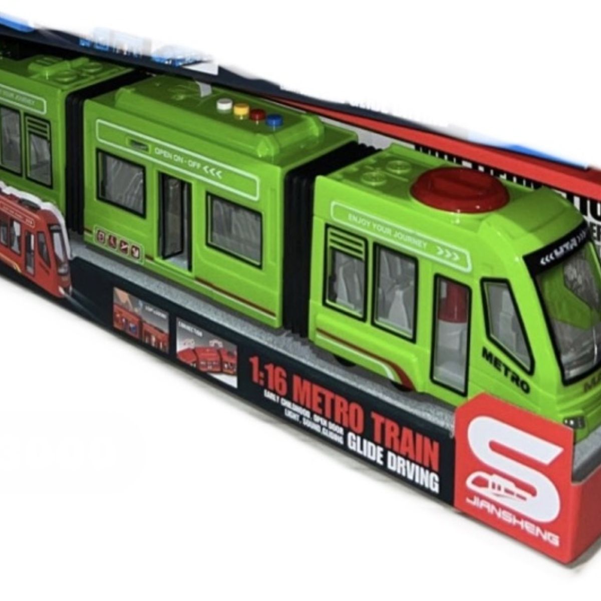 GENERICO - Juguete Tren Con Luces Y Sonidos Para Niños