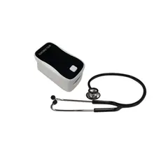 MAXCARE - Pack estetoscopio dual + Oxímetro de pulso nuevo