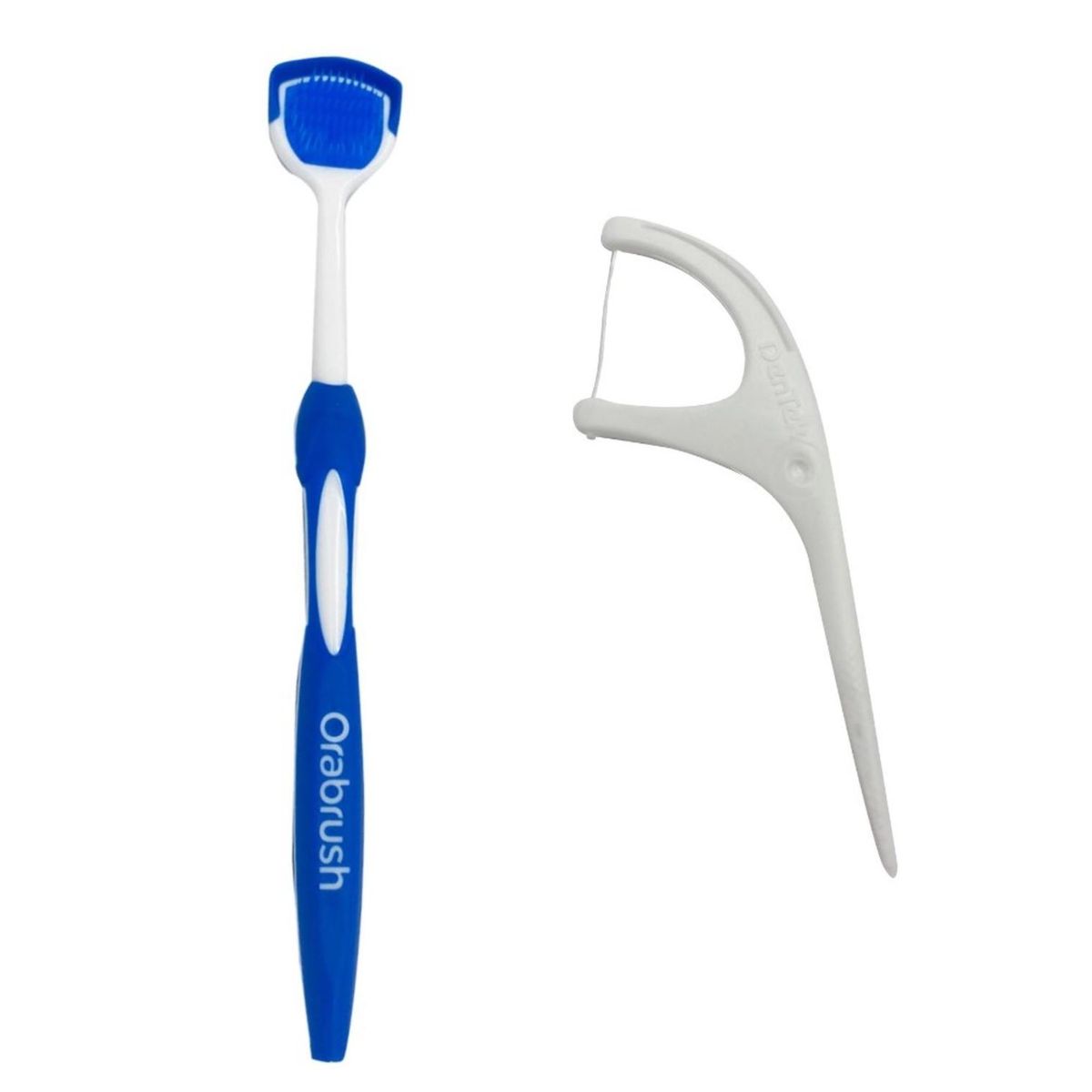 DENTEK - Pack Hilo Dental Triple Clean + Limpiador Lingual Orabrush DENTEK.