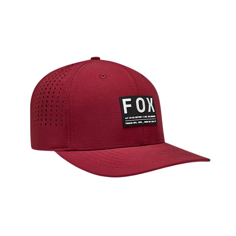 FOX RACING - Gorro Jockey Lifestyle Non Stop Tech Flexfit Rojo Fox