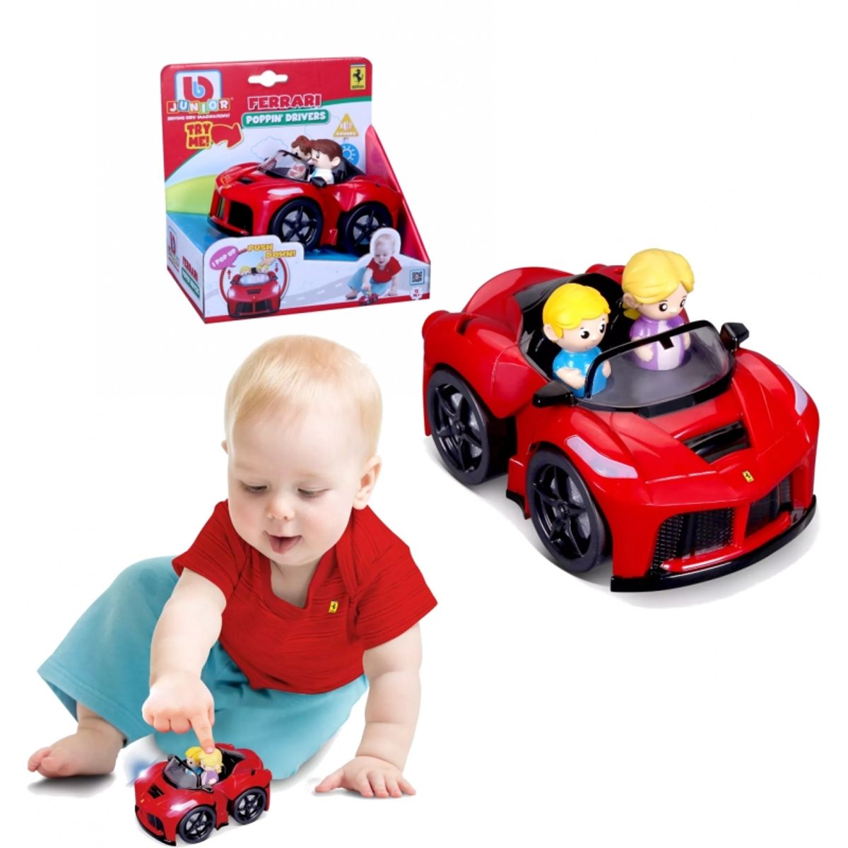 BBURAGO - BURAGO 81006 FERRARI POPPIN DRIVERS LAFERRARI APERTA
