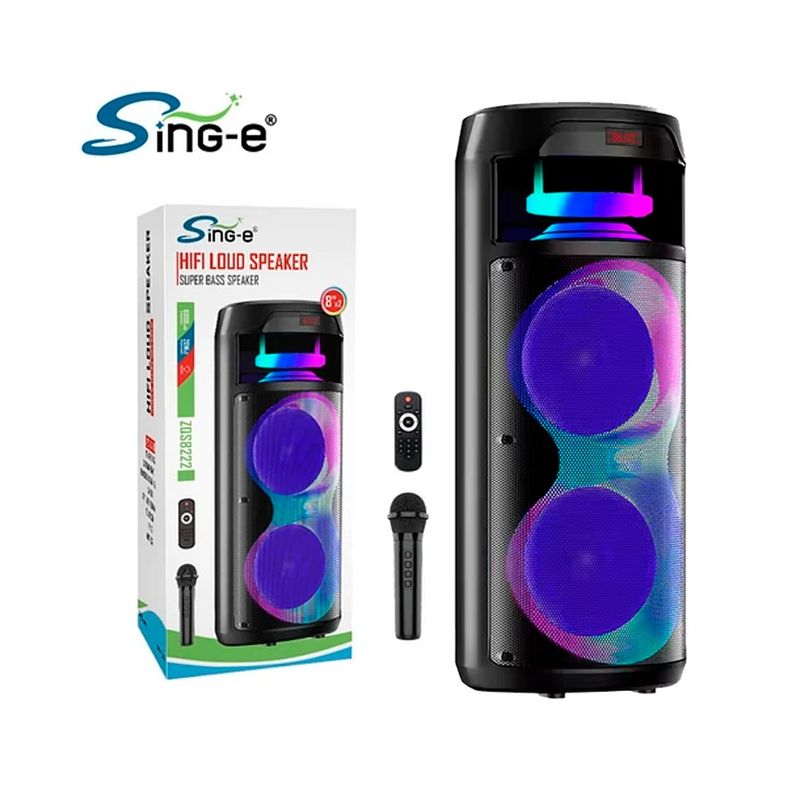 GENERICO - Parlante Altavoz Bluetooth Inalámbrico Karaoke