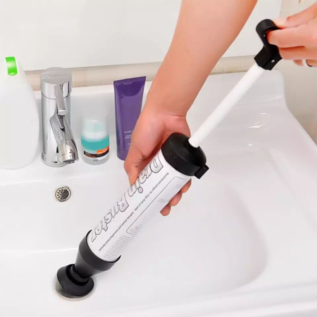 MOVI - Sopapo Destapador Baños y Cocina aire comprimido