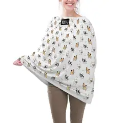 GENERICO - Protector Multiuso 5 en 1 BabyMuu Diseño Frenchie