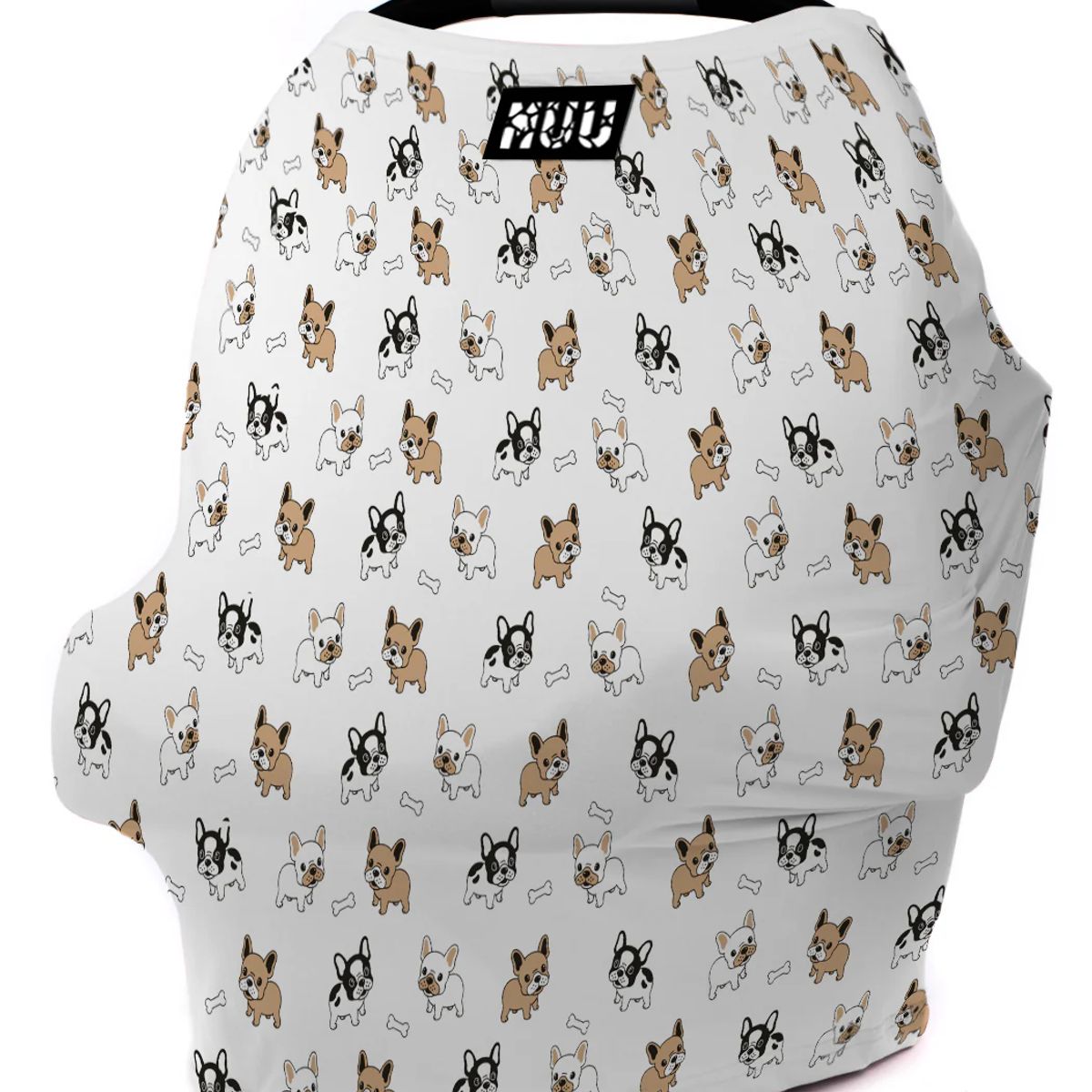 GENERICO - Protector Multiuso 5 en 1 BabyMuu Diseño BullDog Francés