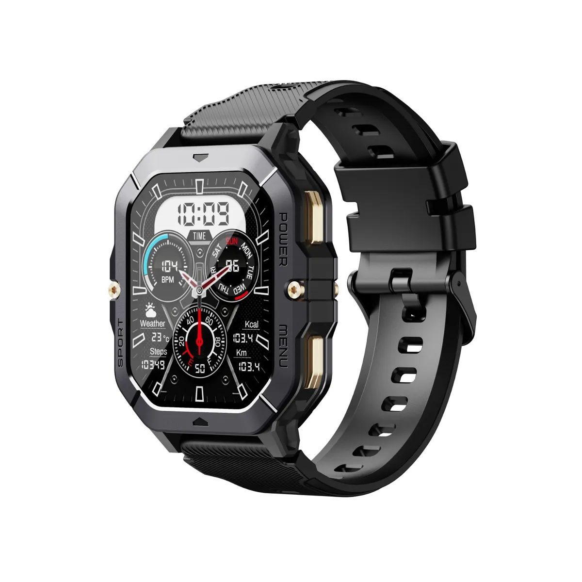 GENERICO - Reloj Inteligente Smart Watch C28 Sports Para iPhone Y Android