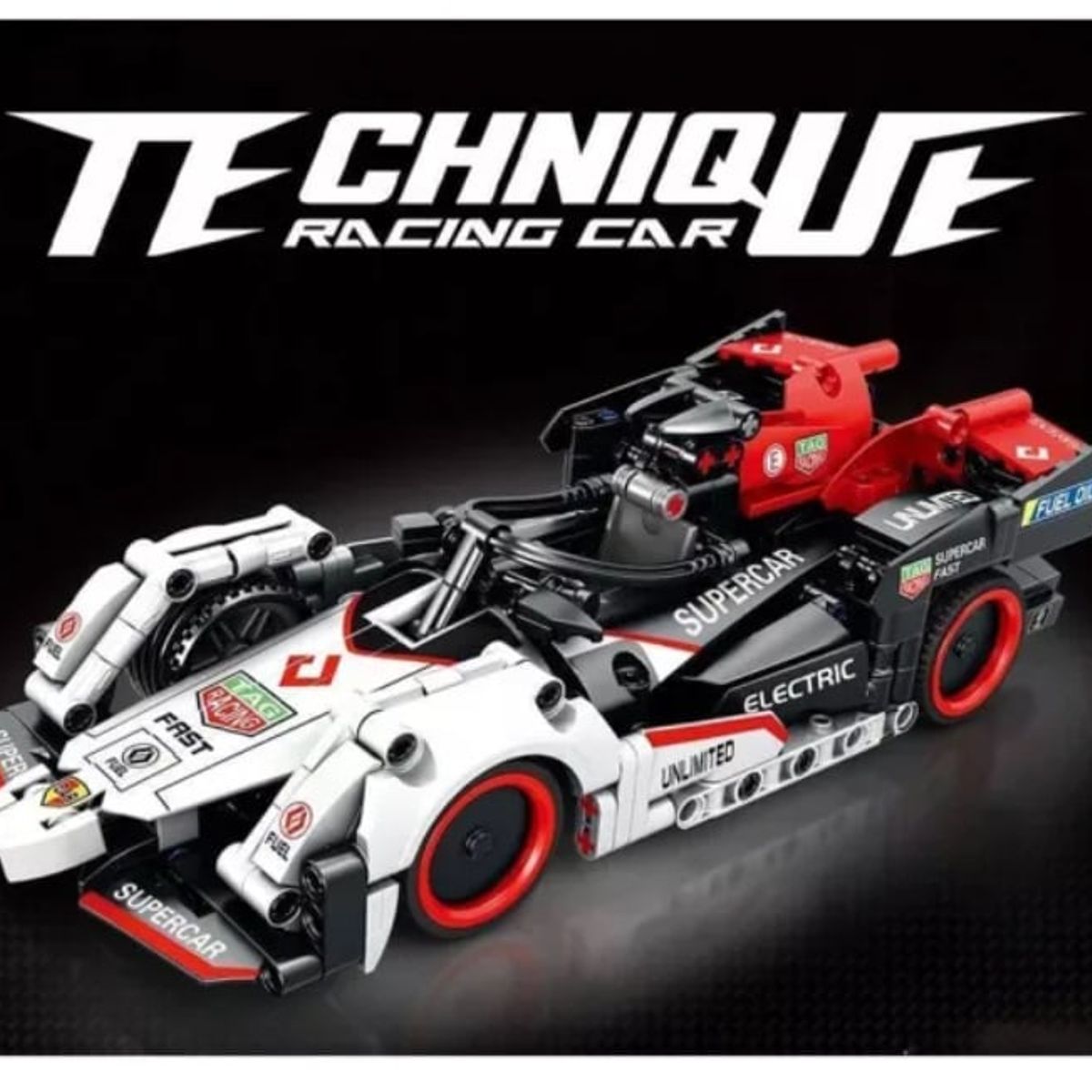 GENERICO - Auto Deportivo Bloques Educativos Coleccionables 486 Piezas