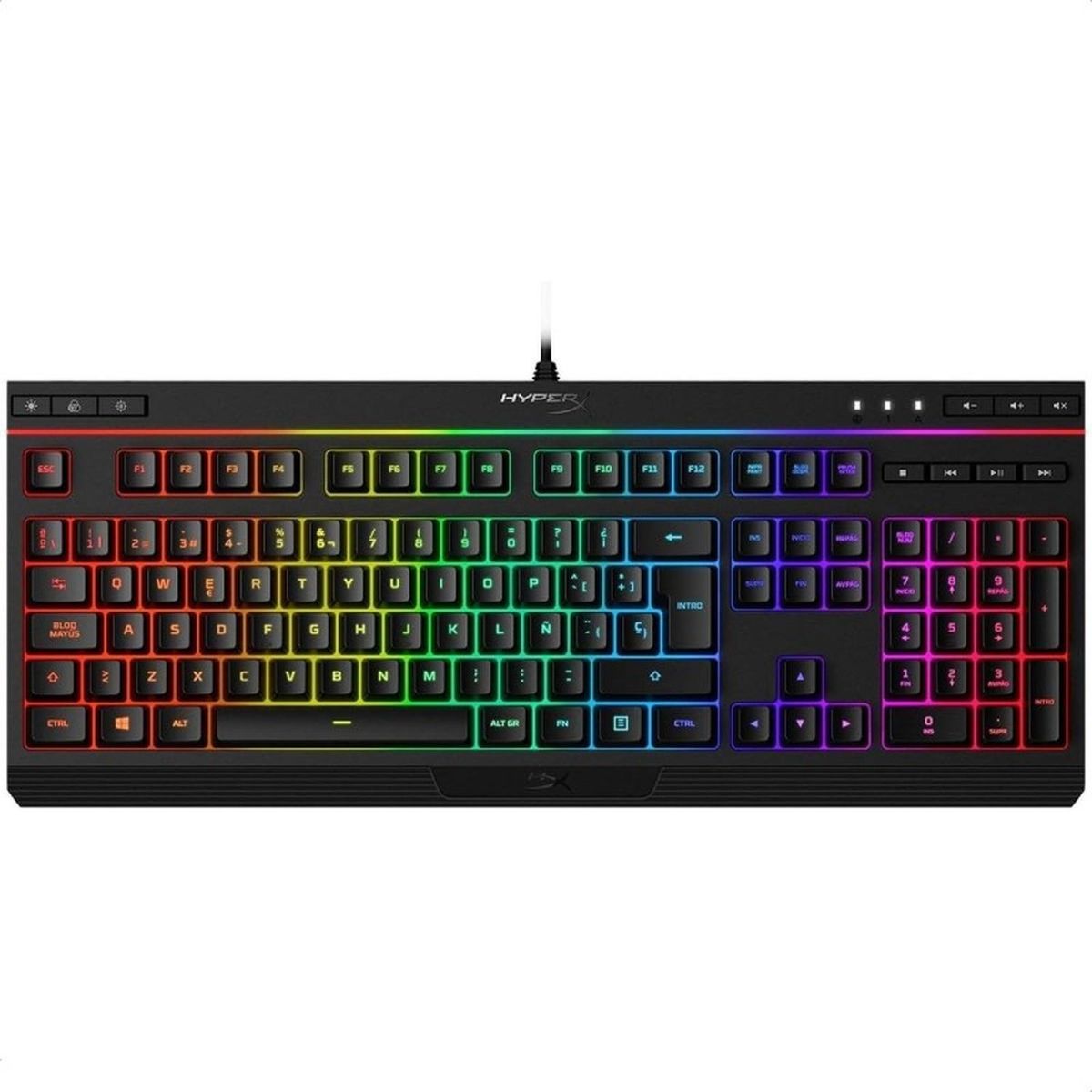 Teclado HyperX Alloy Core RGB MERCO, marca HYPERX - Foto 2