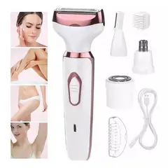GENERICO - Depiladora 4 En 1 Para Mujer Cejas Rostro Cuerpo Afeitadora