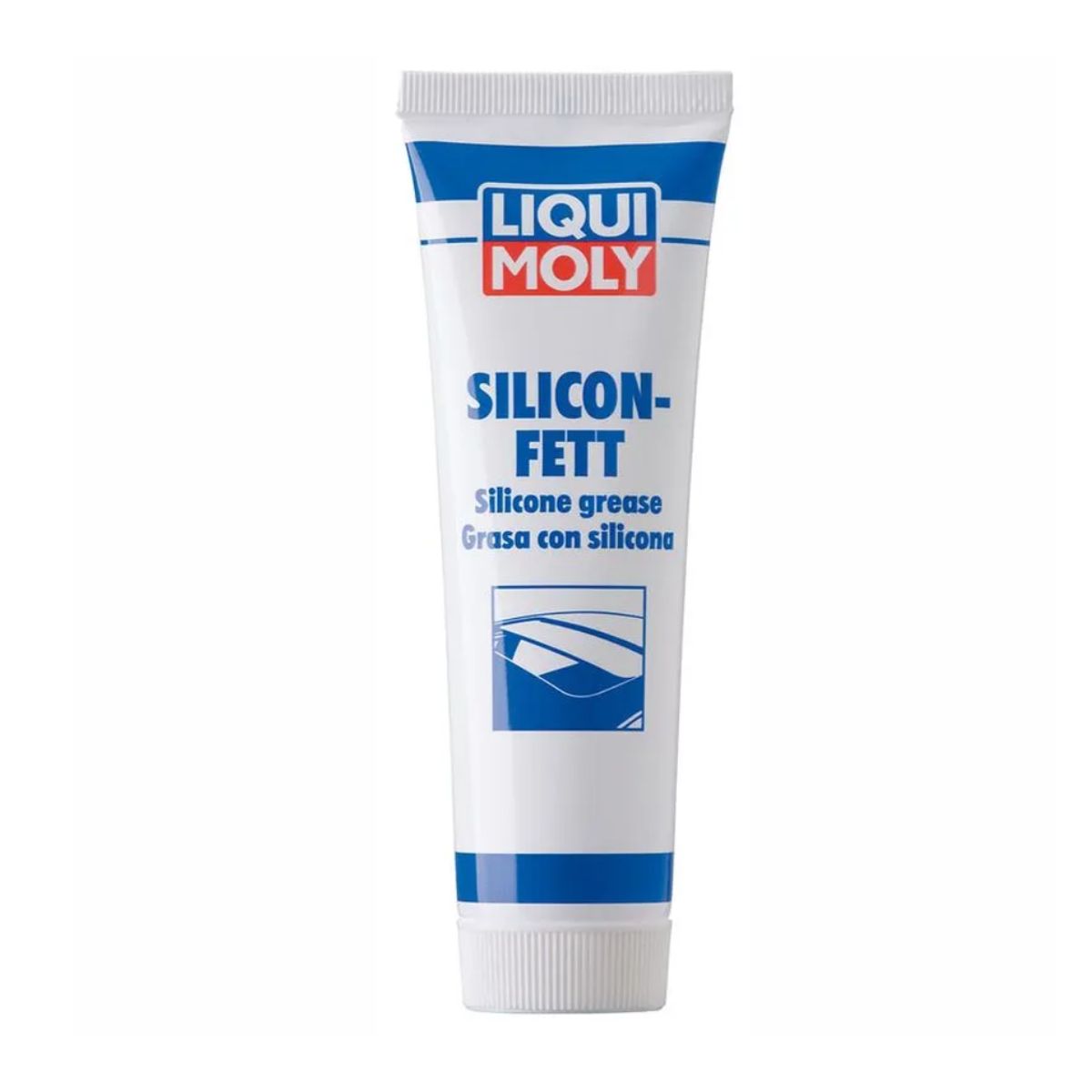 LIQUI MOLY - Grasa Silicona Lubricante Liqui Moly Silicon-fett 100gr