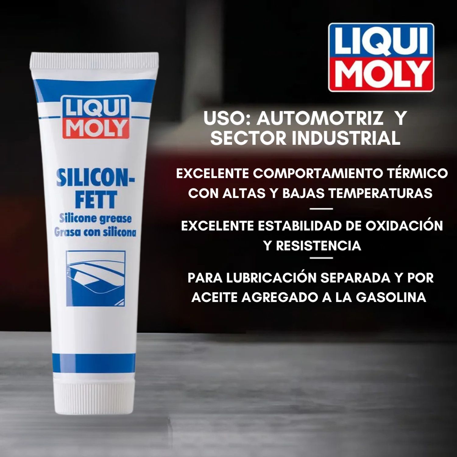 Grasa De Larga Duración LIQUI MOLY Con MOS2 – Bote De 100 Gramos, Hecha En Alemania