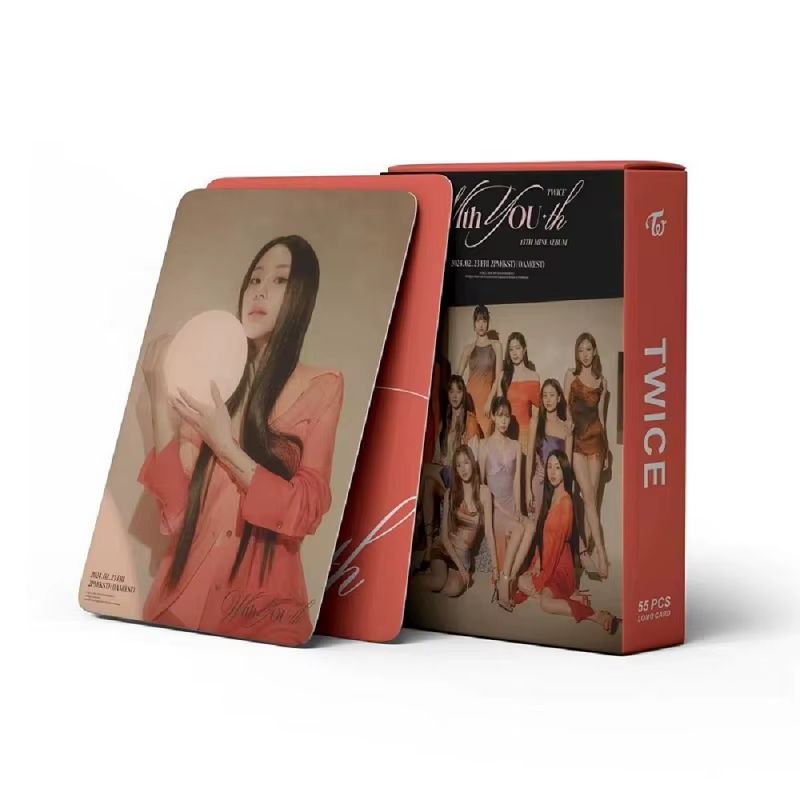 GENERICO - Twice Set 55 Photocards Kpop Tipo Lomo Card Lomocards