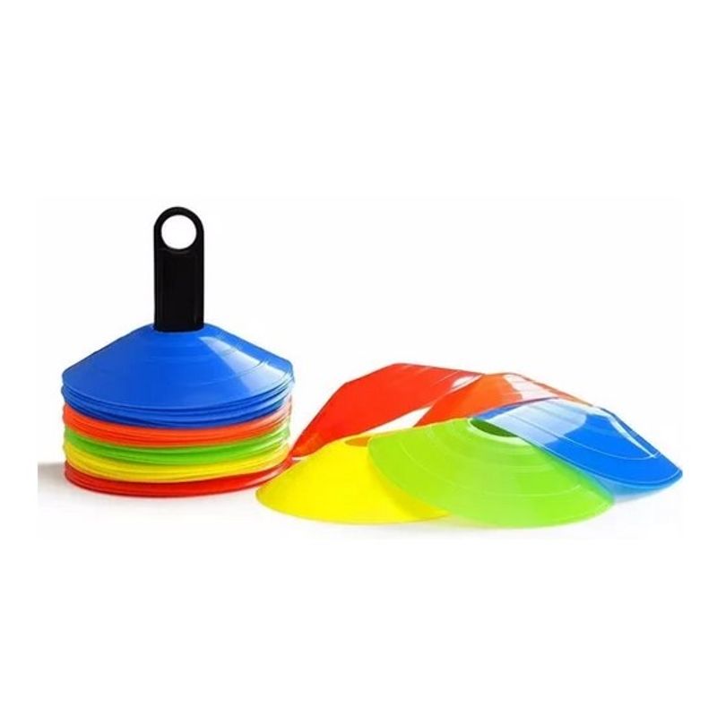 JUGUETON - Set 40 Conos Marcadores Obstáculos Entrenamiento