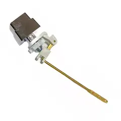 GENERICO - Botón Lateral Cromado Para Estanque Cuadrado Wc