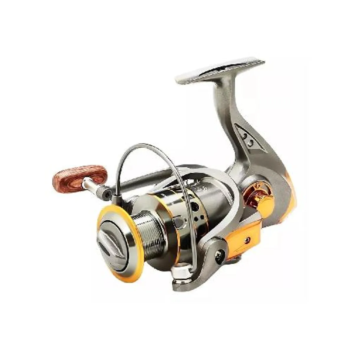 GENERICO - Carrete pesca mar 6000 gris