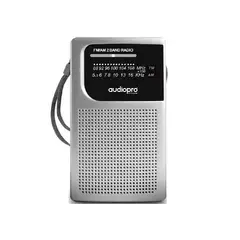 GENERICO - Radio FMAM portátil de bolsillo Audiopro AP02079 color gris