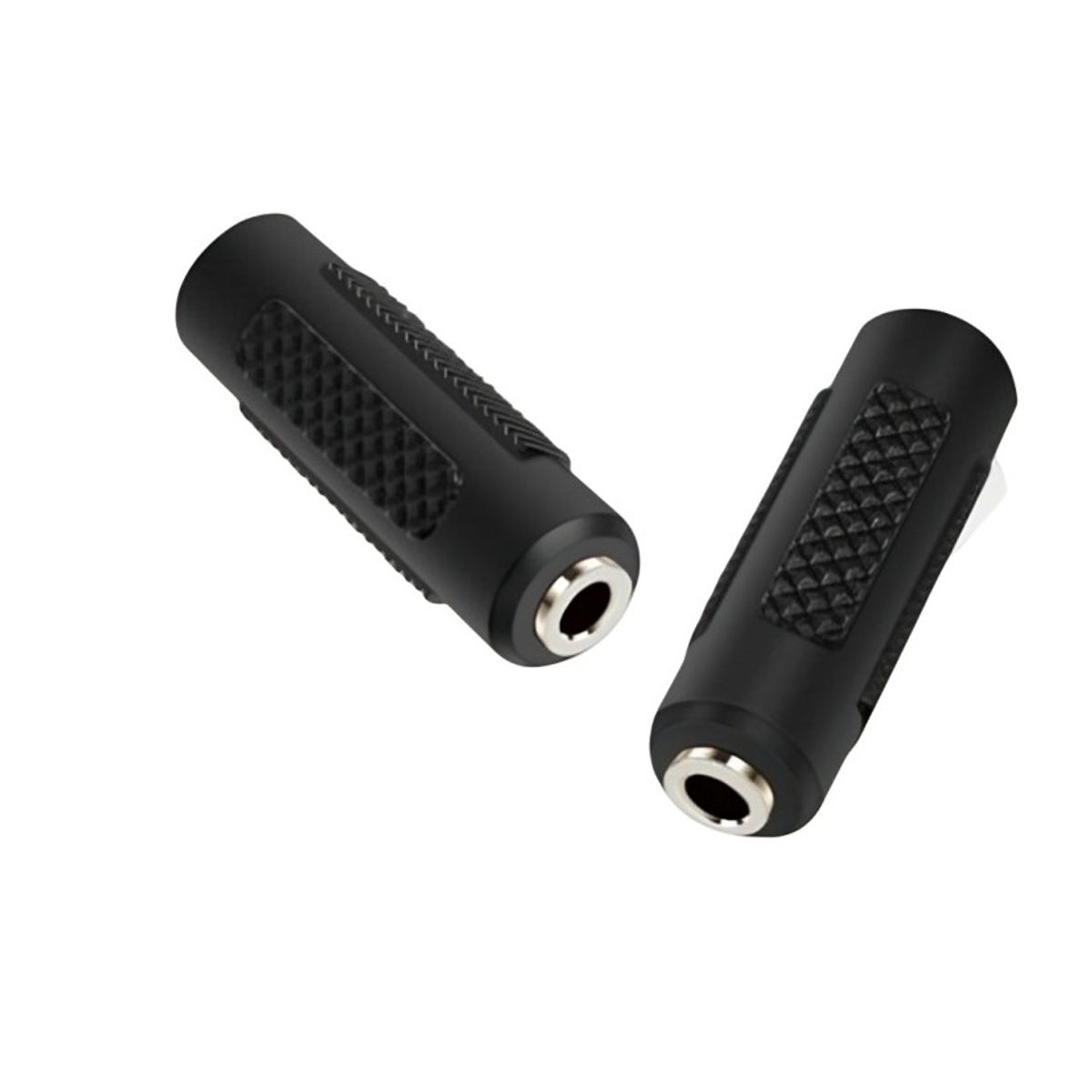 OEM - SET 5 COPLAS DE AUDIO JACK HEMBRA  HEMBRA 35MM