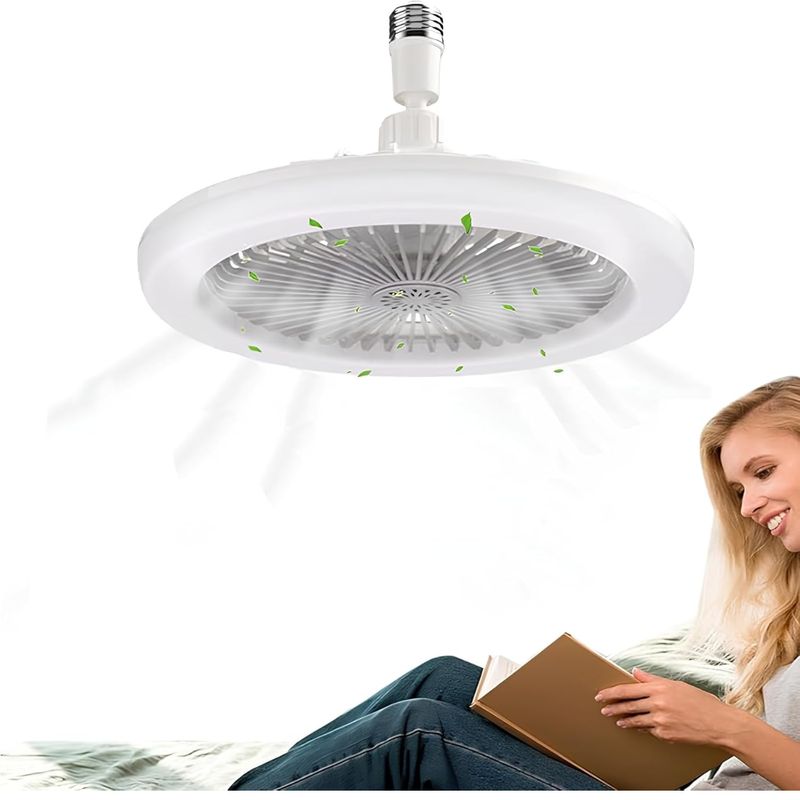 GENERICO - Mini Ventilador de Techo + Control