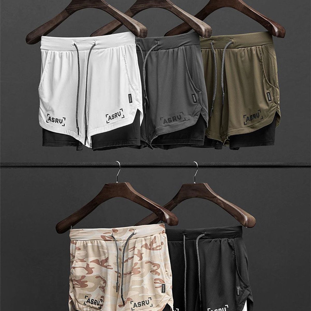 TIOZONEY - Short De Licra Deportivo Para Gimnasio