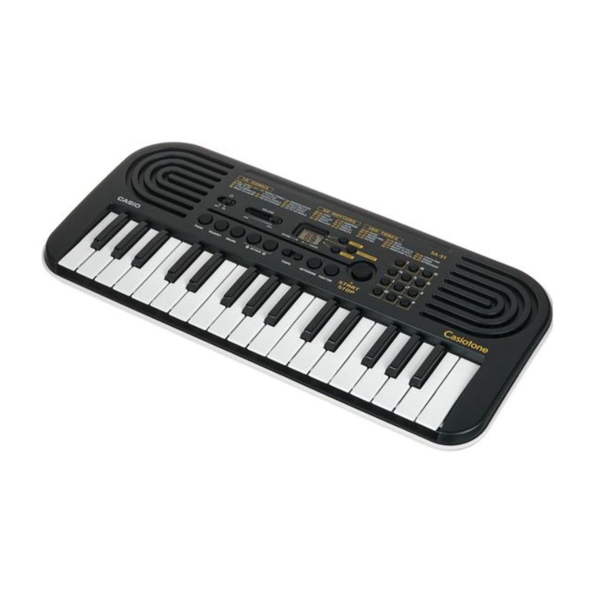 CASIO - Teclado Piano SA-51 Negro - Negro