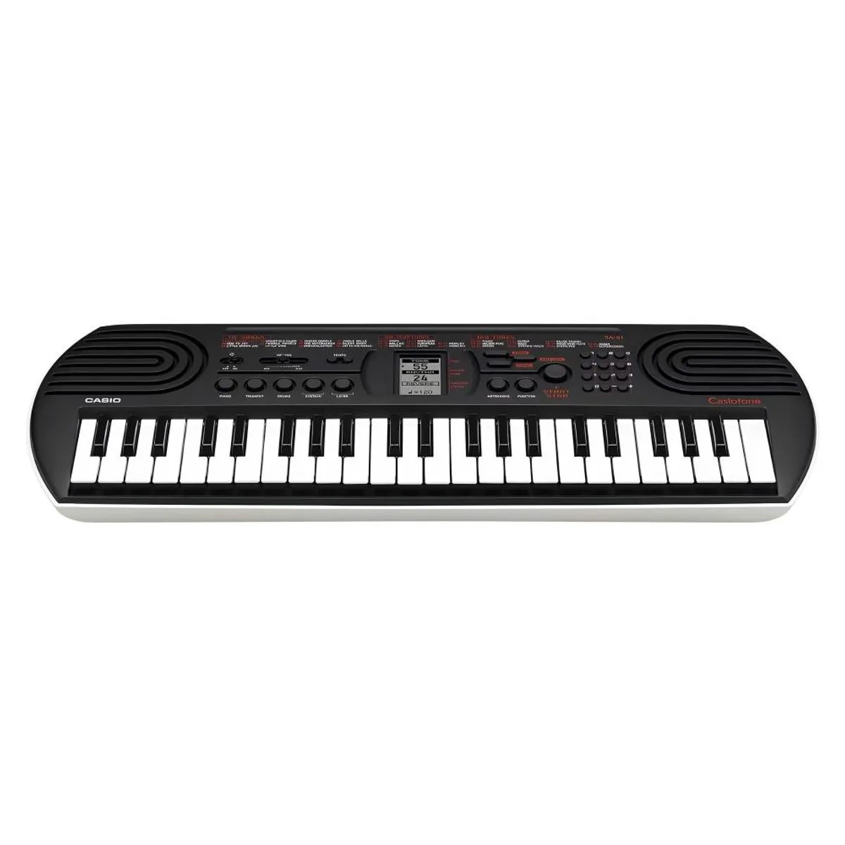 CASIO - Teclado Piano SA-81 Negro - Negro