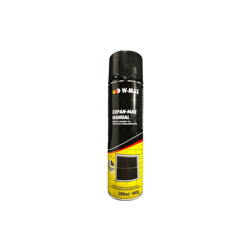 WURTH - W-max Espuma Poliuretano Amarilla 500ml