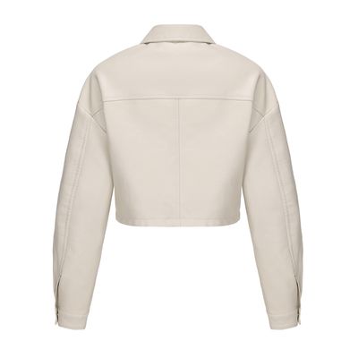 Imagen 2 del producto Chaqueta de PU holgada para mujer