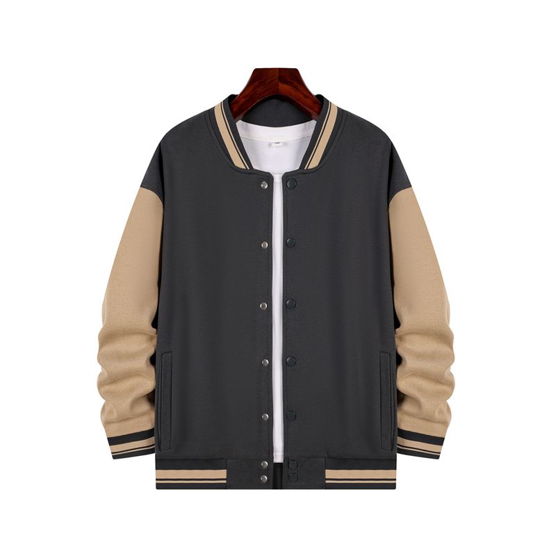TIOZONEY - Chaqueta de PU para mujer - Mangas Café