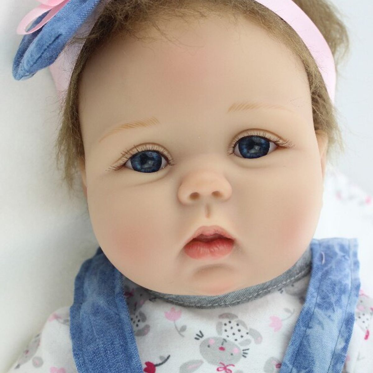 TIOZONEY - Muñeca bebe reborn vinilo de silicona juguetes.