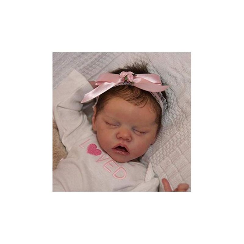 TIOZONEY - Muñeca bebe reborn vinilo de silicona juguetes para 45cm