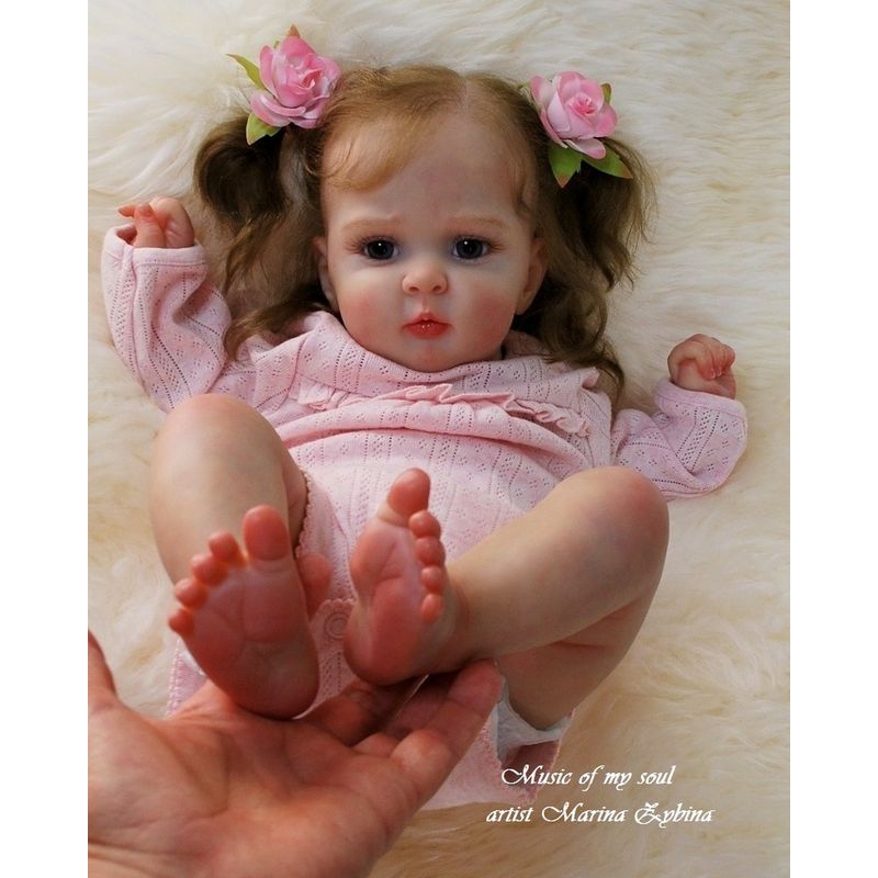 TIOZONEY - Muñeca bebe reborn vinilo de silicona juguetes para 50cm