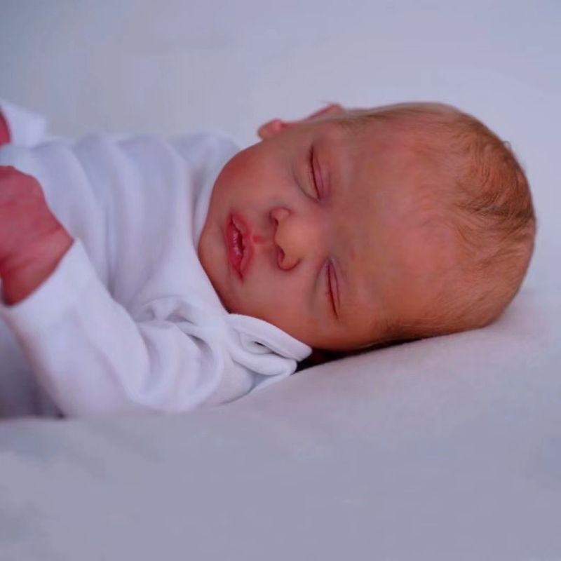 TIOZONEY - Muñeca bebe reborn vinilo de silicona juguetes para 50cm
