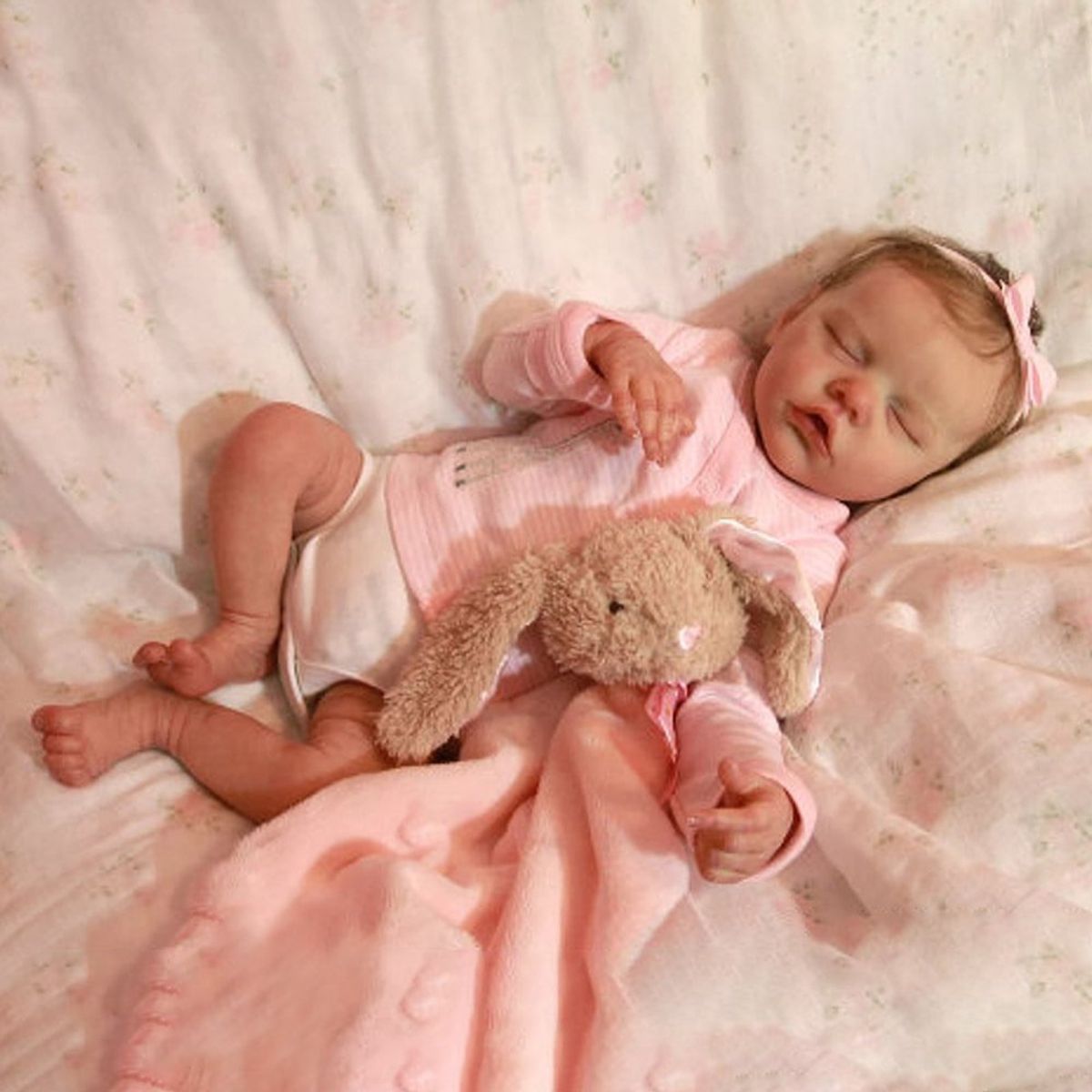 TIOZONEY - Muñeca bebe reborn vinilo de silicona juguetes para 50cm