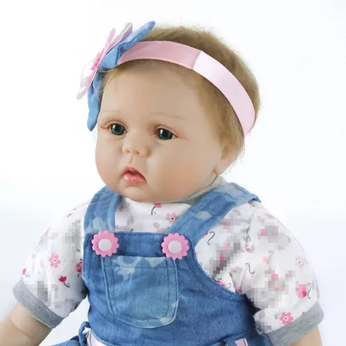 TIOZONEY - Muñeca bebe reborn vinilo de silicona juguetes para 48cm