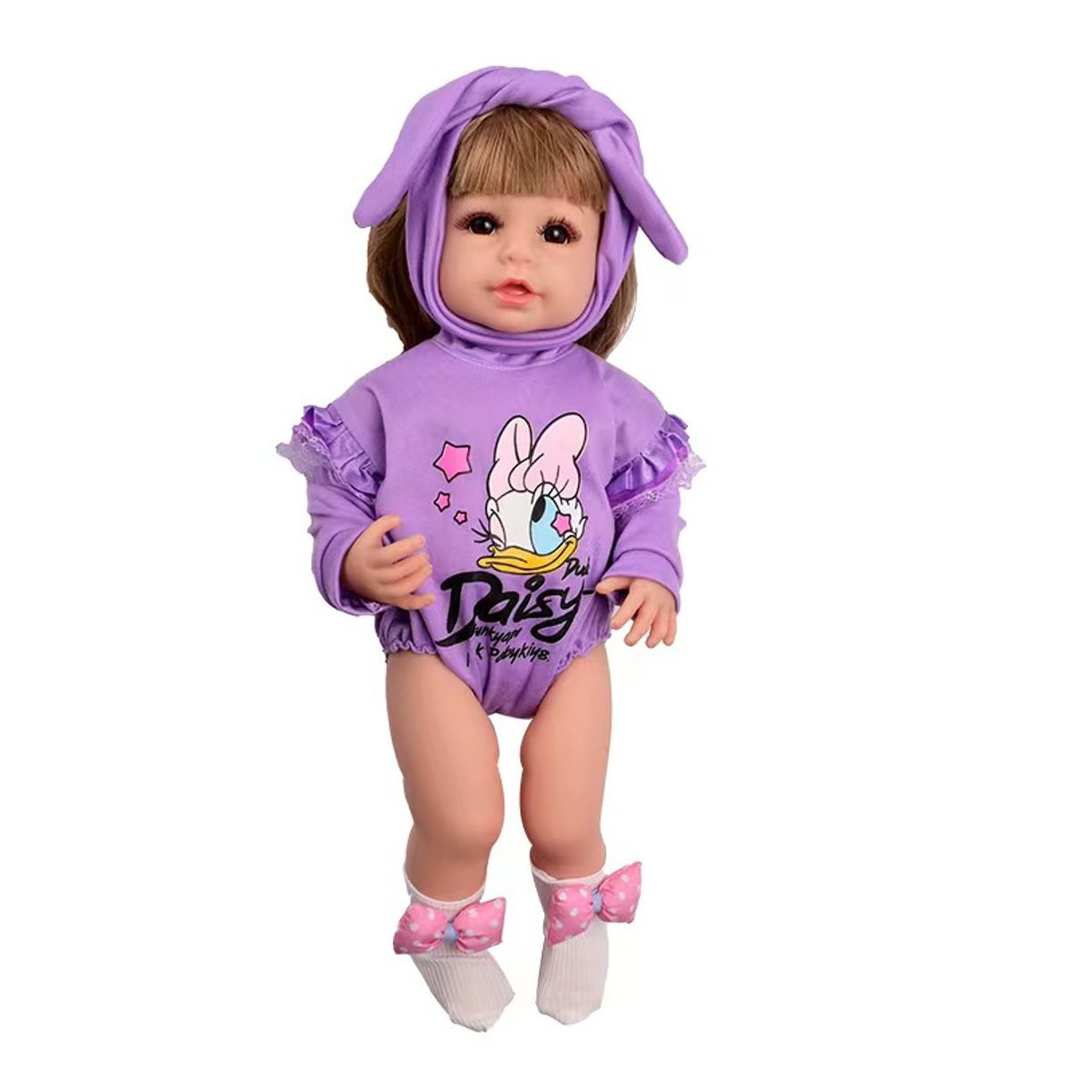 TIOZONEY - Muñeca bebe reborn vinilo de silicona juguetes para 50cm