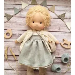 TIOZONEY - Muñeca de peluche personalizada para niños
