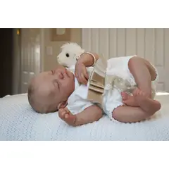 TIOZONEY - Muñeca bebe reborn vinilo de silicona juguetes para 50cm