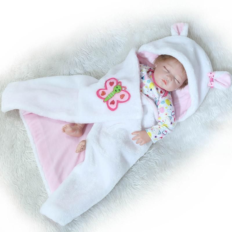 TIOZONEY - Muñeca bebe reborn vinilo de silicona juguetes.